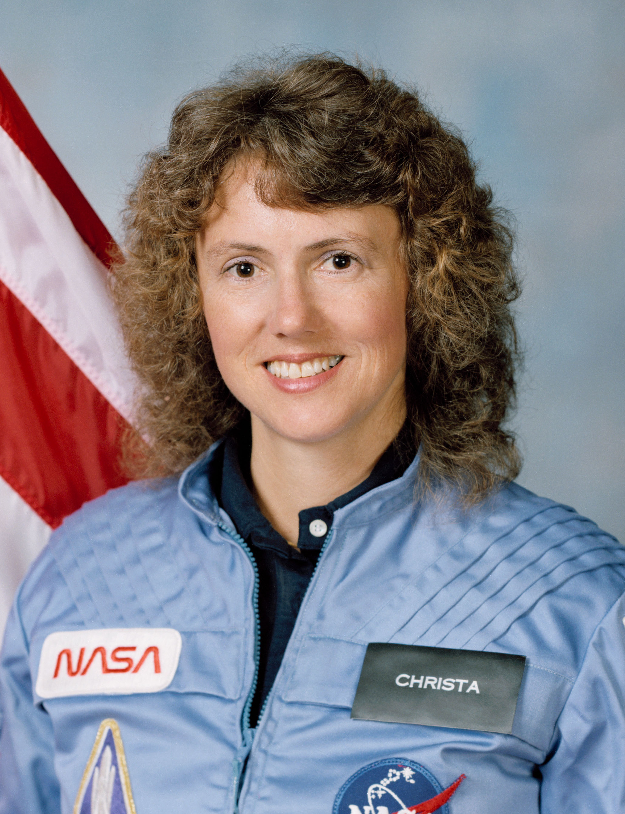 Portrait of Sharon Christa Corrigan McAuliffe