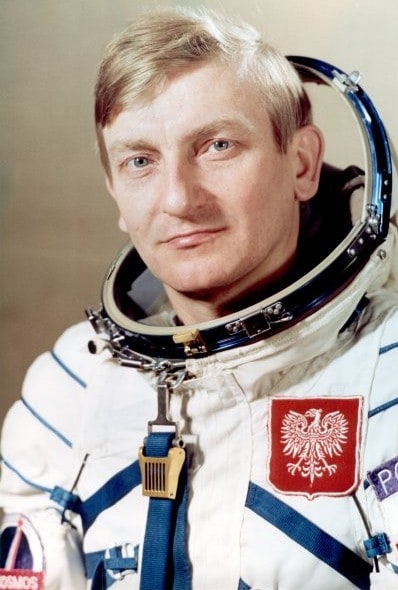 Portrait of Mirosław Hermaszewski