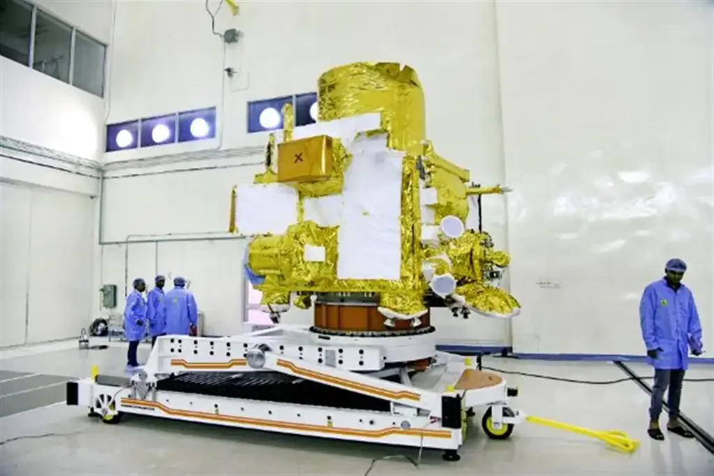 Chandrayaan-2 — Chandrayaan-2 orbiter at the launch centre