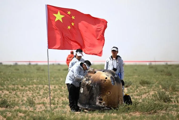 Chang'e 6 — Chang'e 6 returner recovery site
