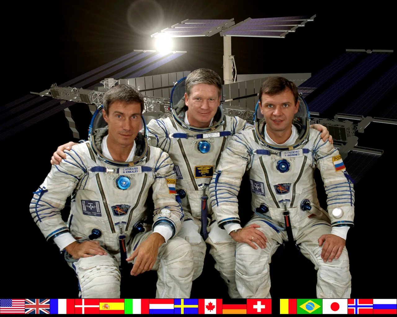 Expedition 1 — Expedition One crew portrait