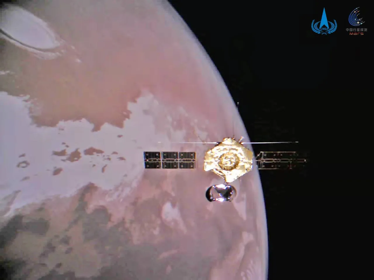 Tianwen-1 — Tianwen-1 orbiter at Mars