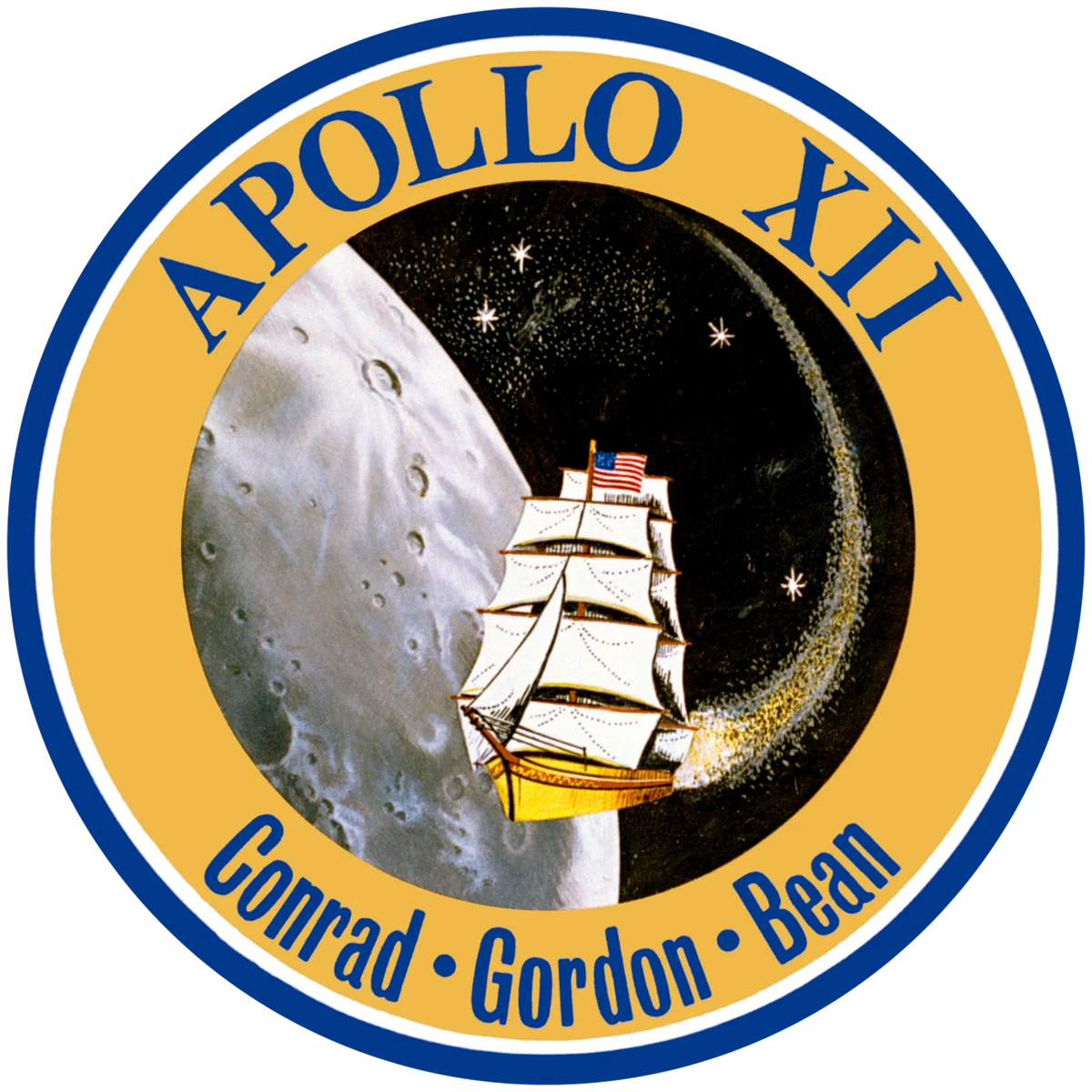 Apollo 12 mission logo