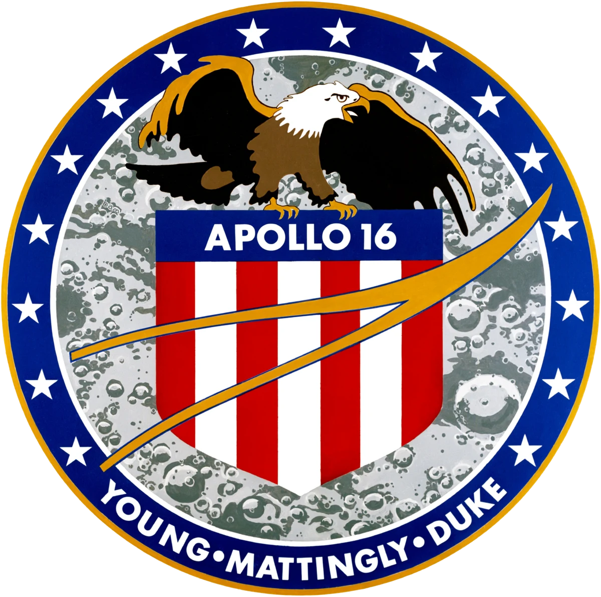 Apollo 16 mission logo