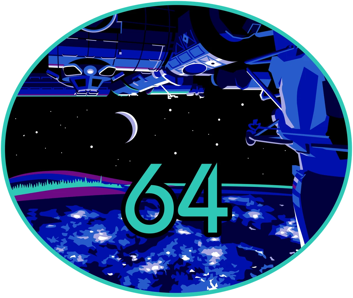 Expedition 64 mission insignia