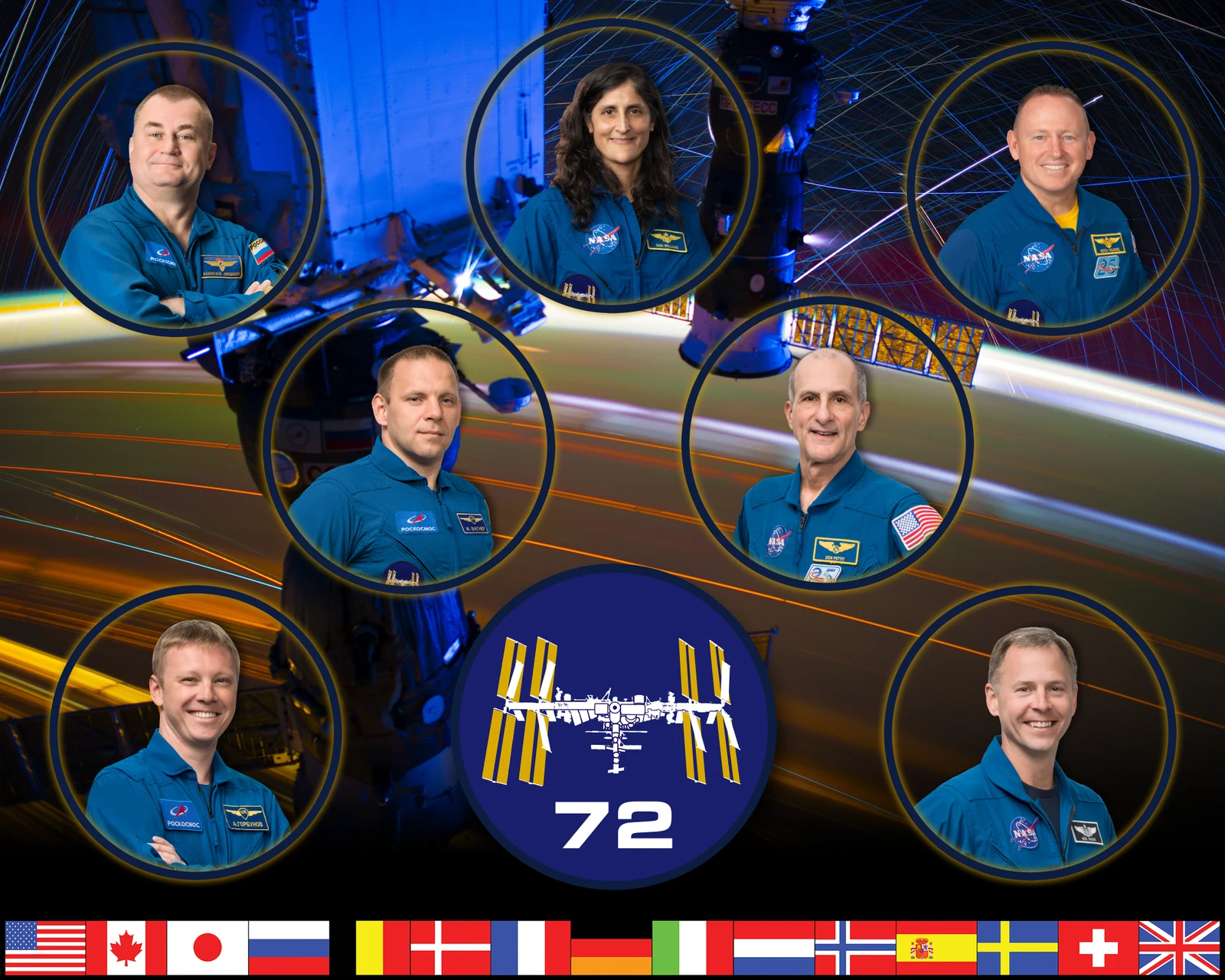 Expedition 72 mission logo