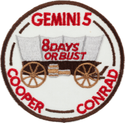 Gemini 5 mission logo