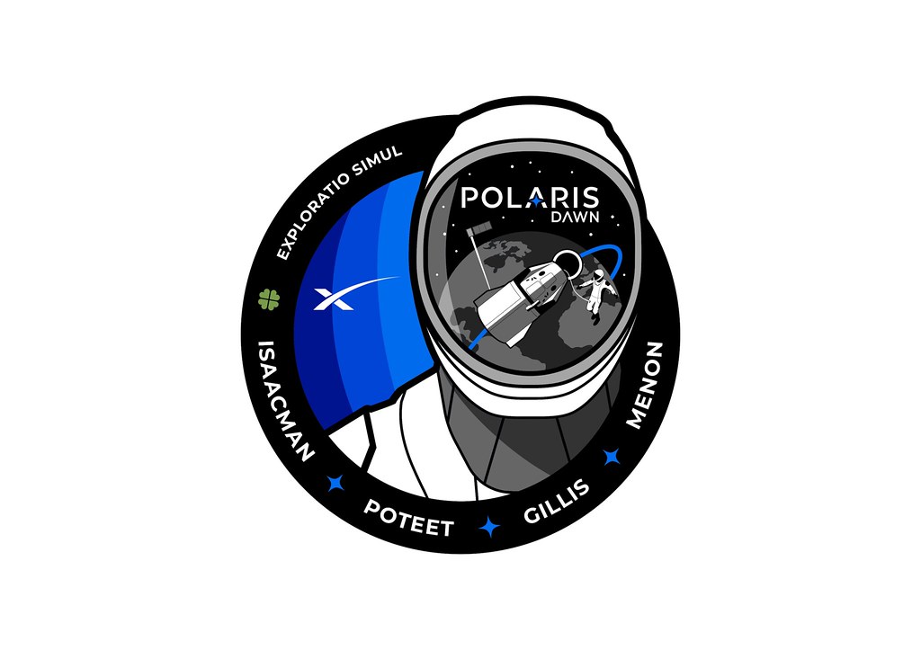 Polaris Dawn mission insignia