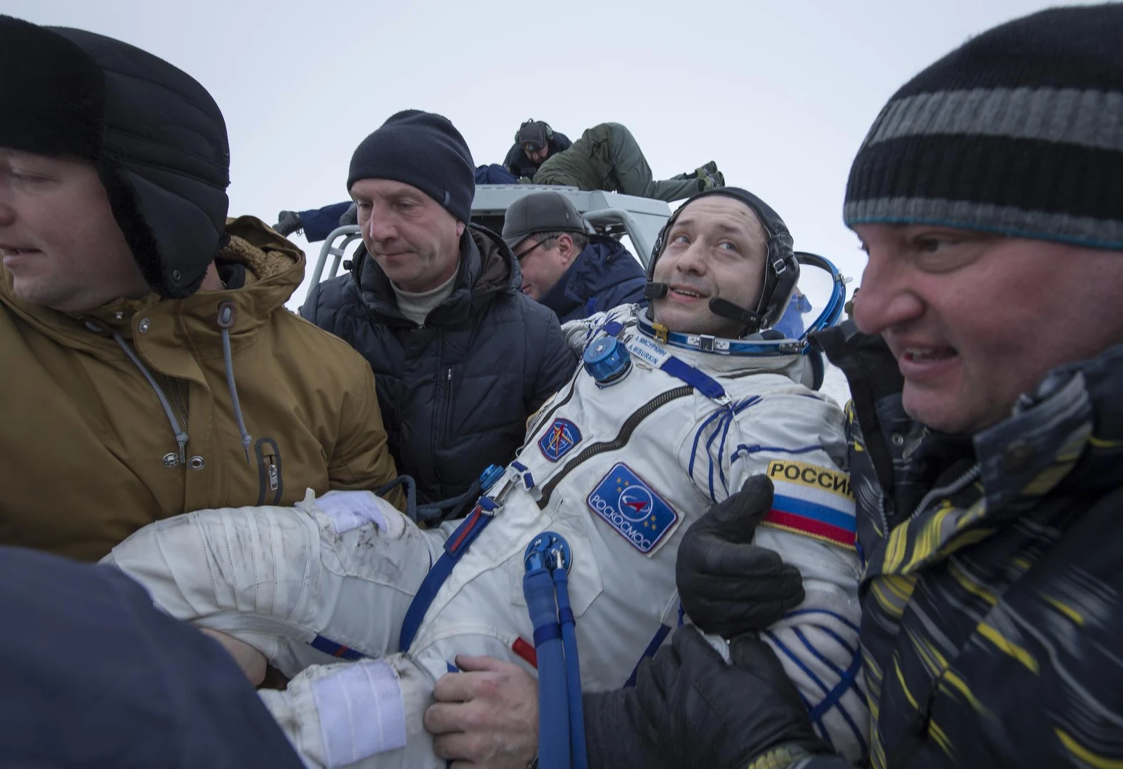 Soyuz MS-06 mission logo