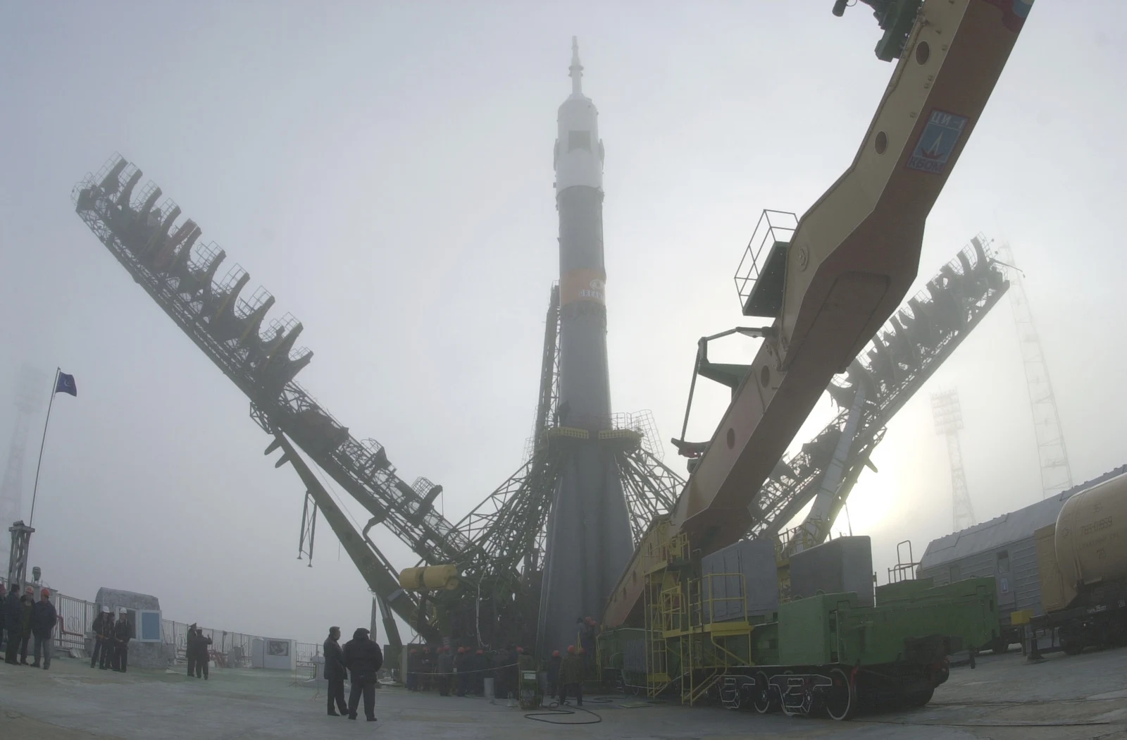 Soyuz TM-31 mission logo