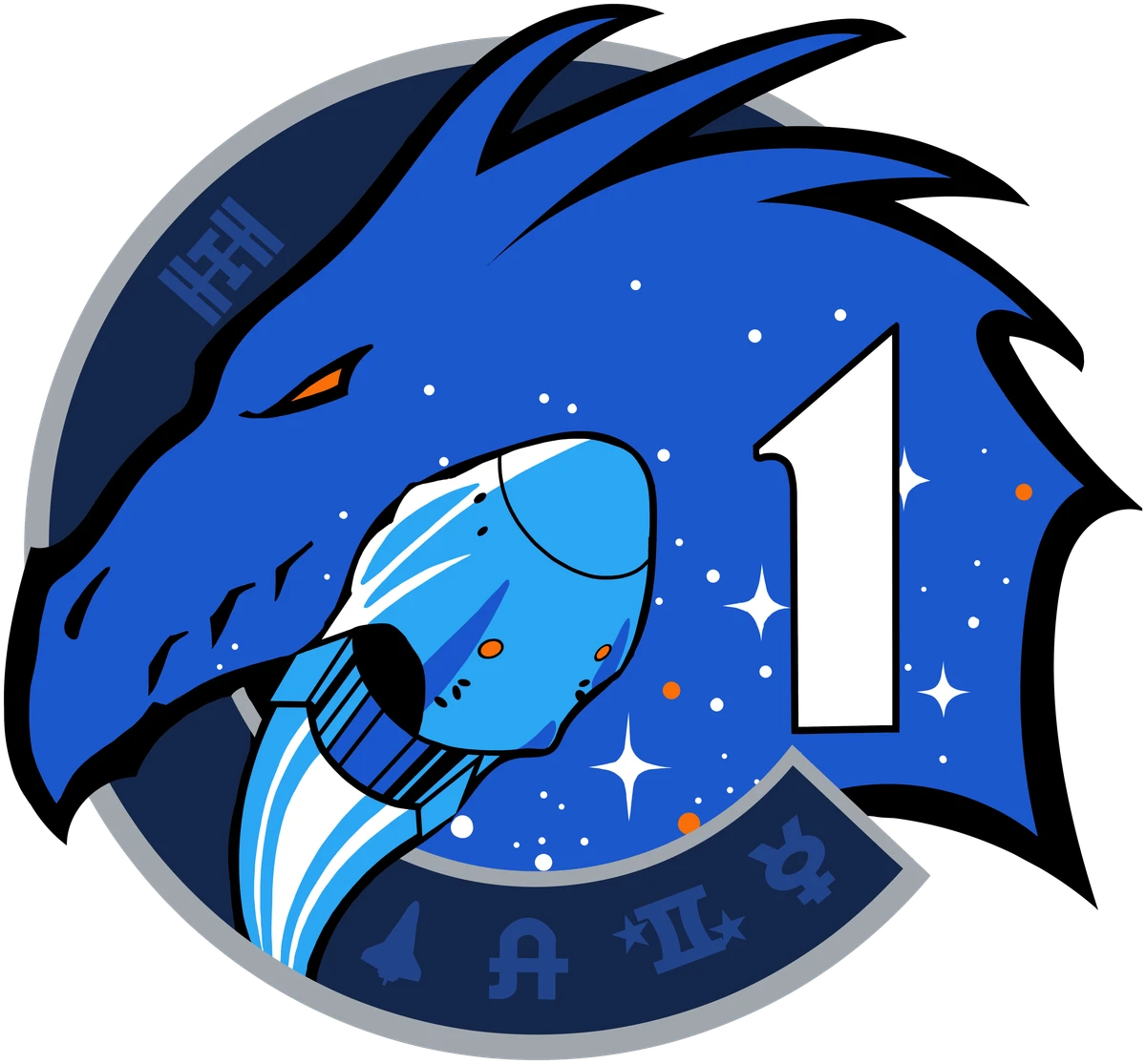 SpaceX Crew-1 mission insignia