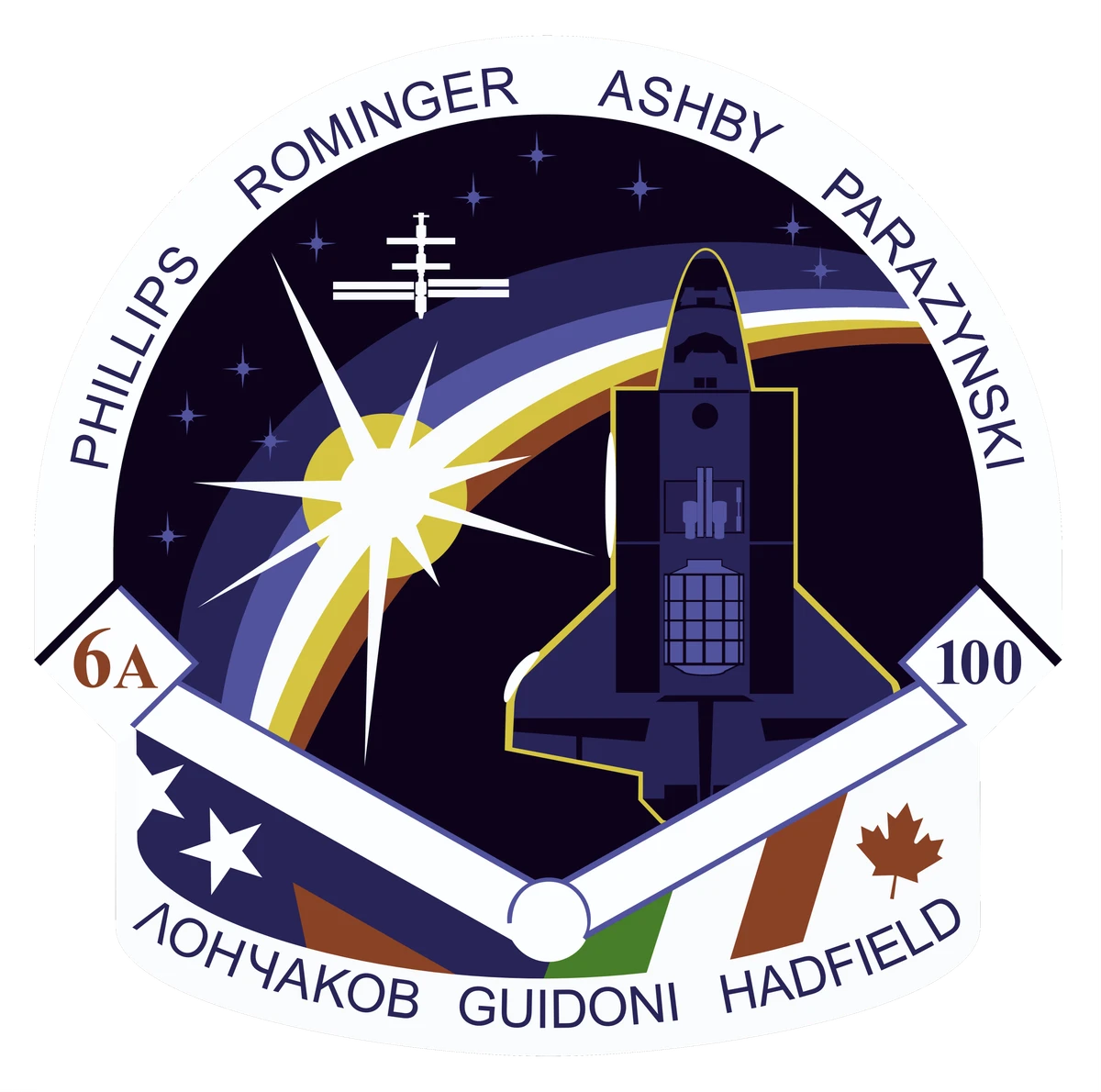 Archive image for STS-100