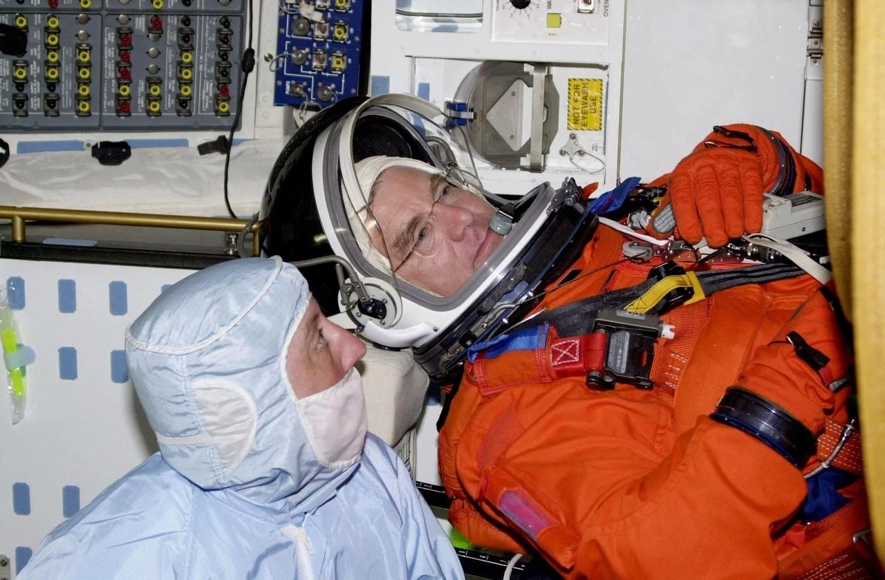 STS-102 mission logo