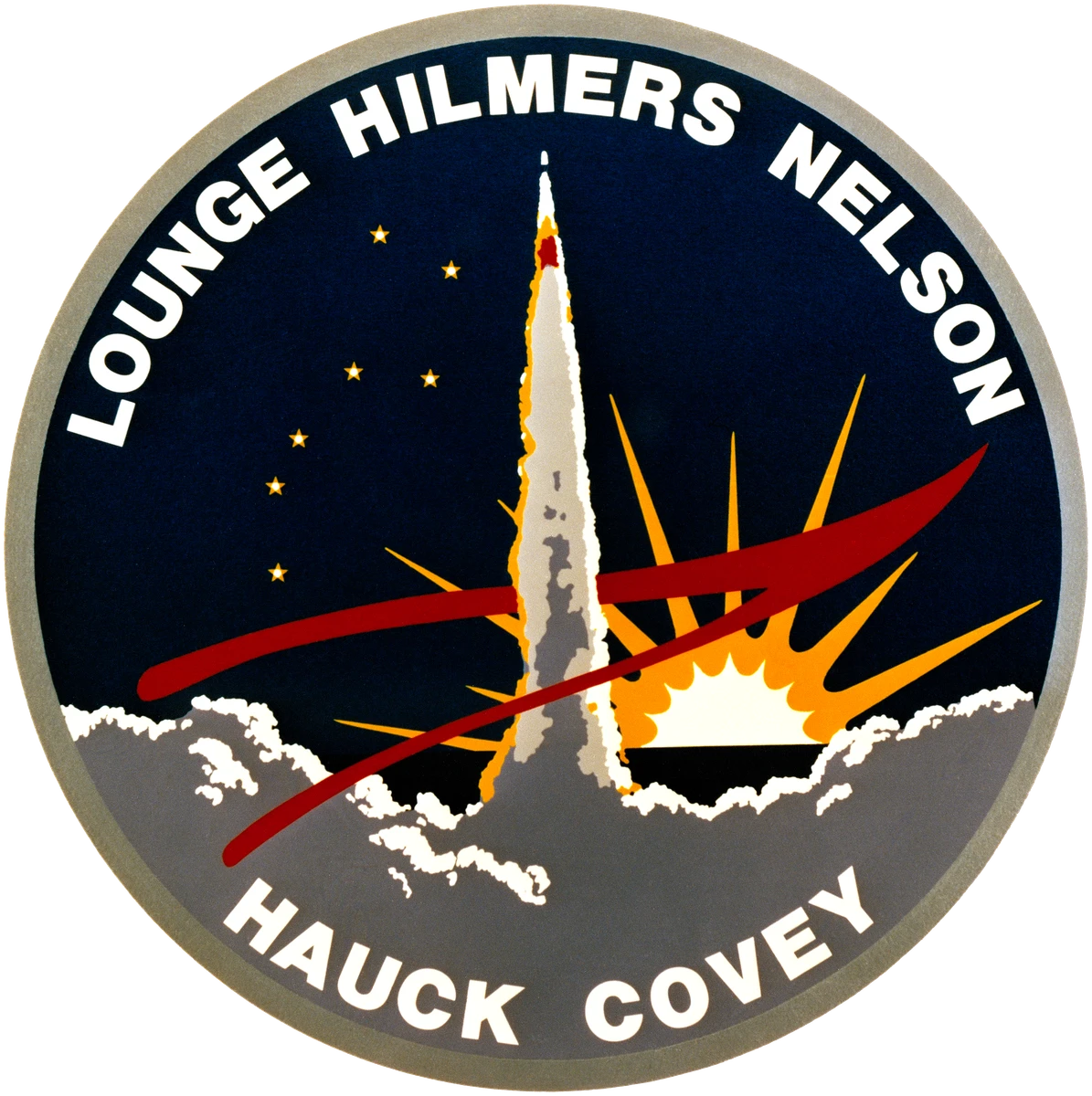 STS-26 flight stack during STS-26