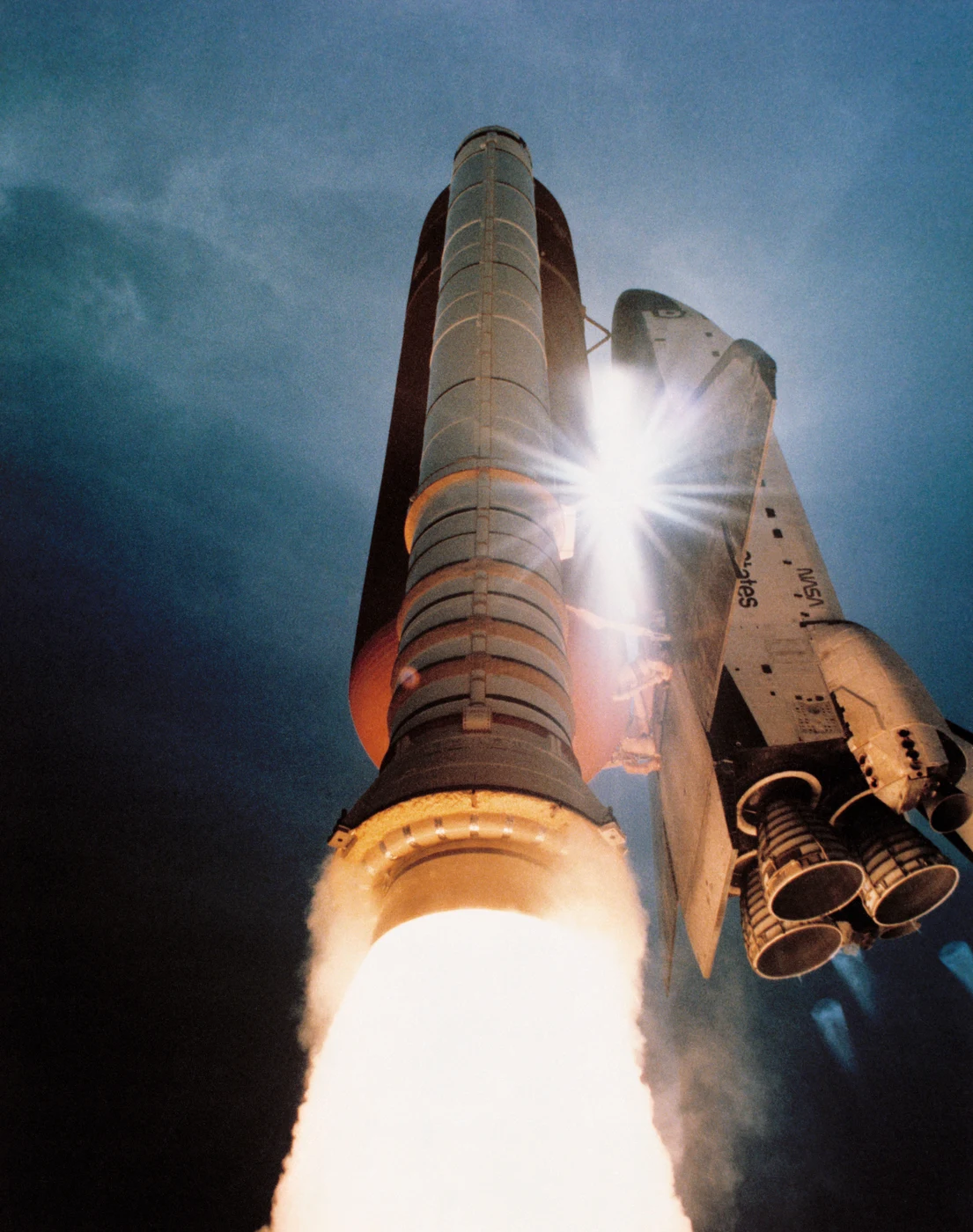 STS-43 mission logo