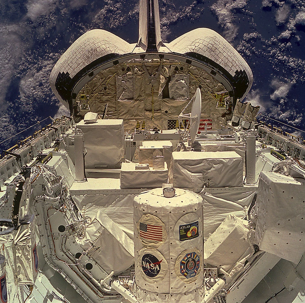 STS-56 mission logo