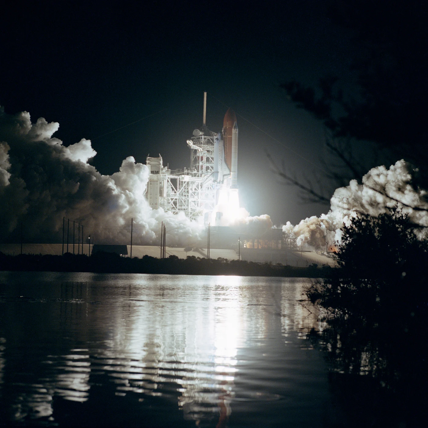 STS-61-B mission logo