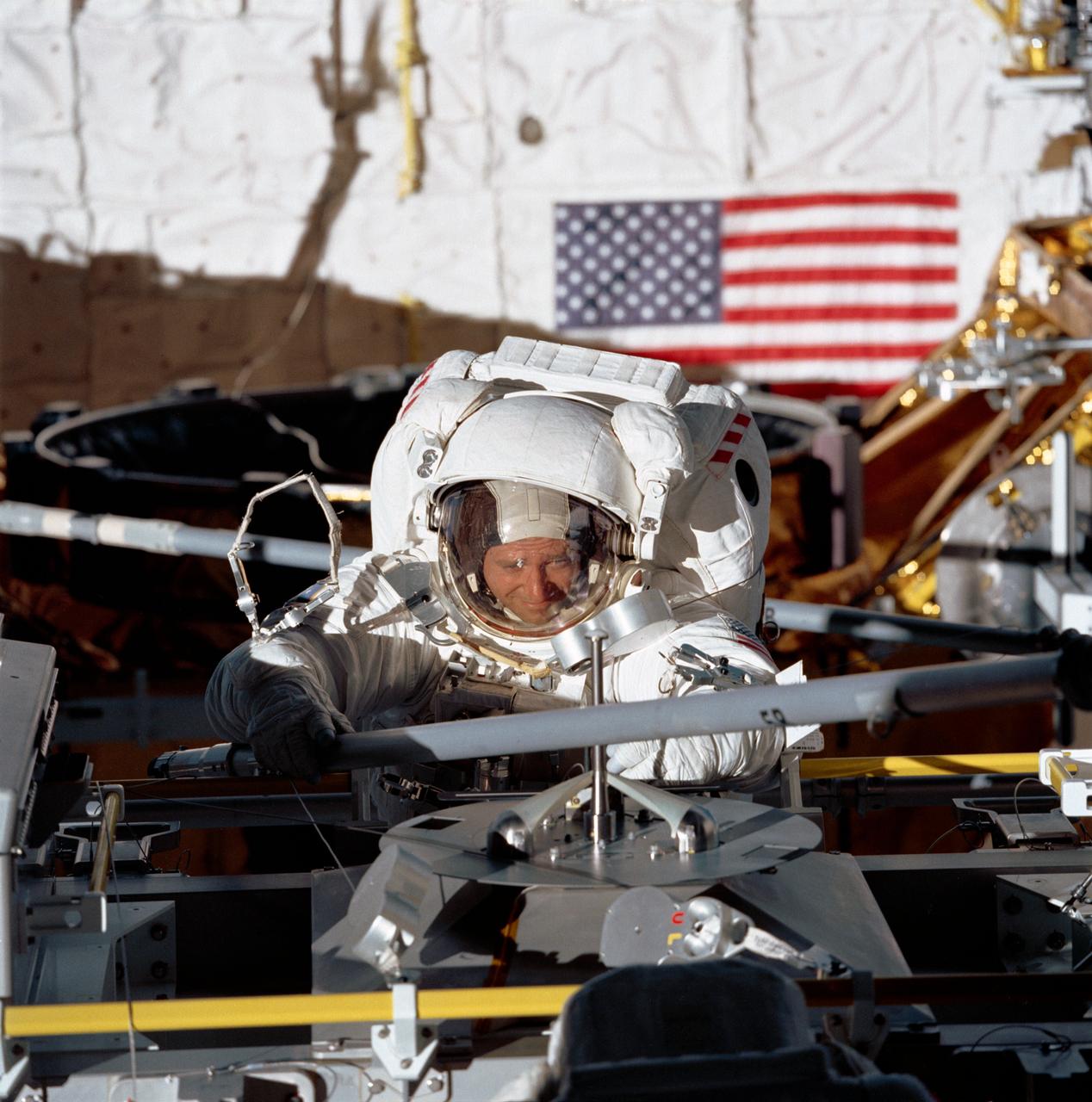 Assembly of Station by EVA Methods official NASA archive view