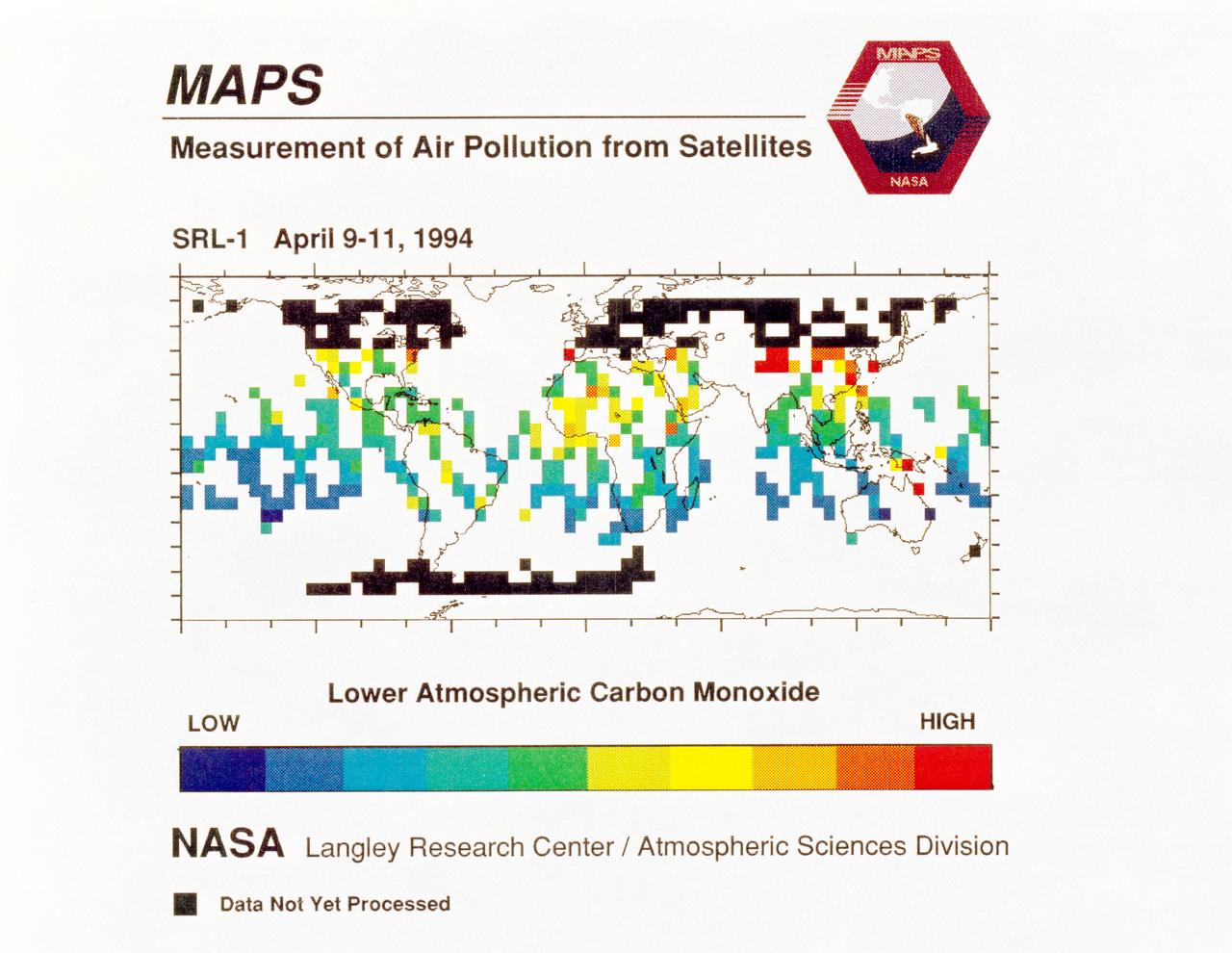 Measurement of Air Pollution from Satellites official NASA archive view