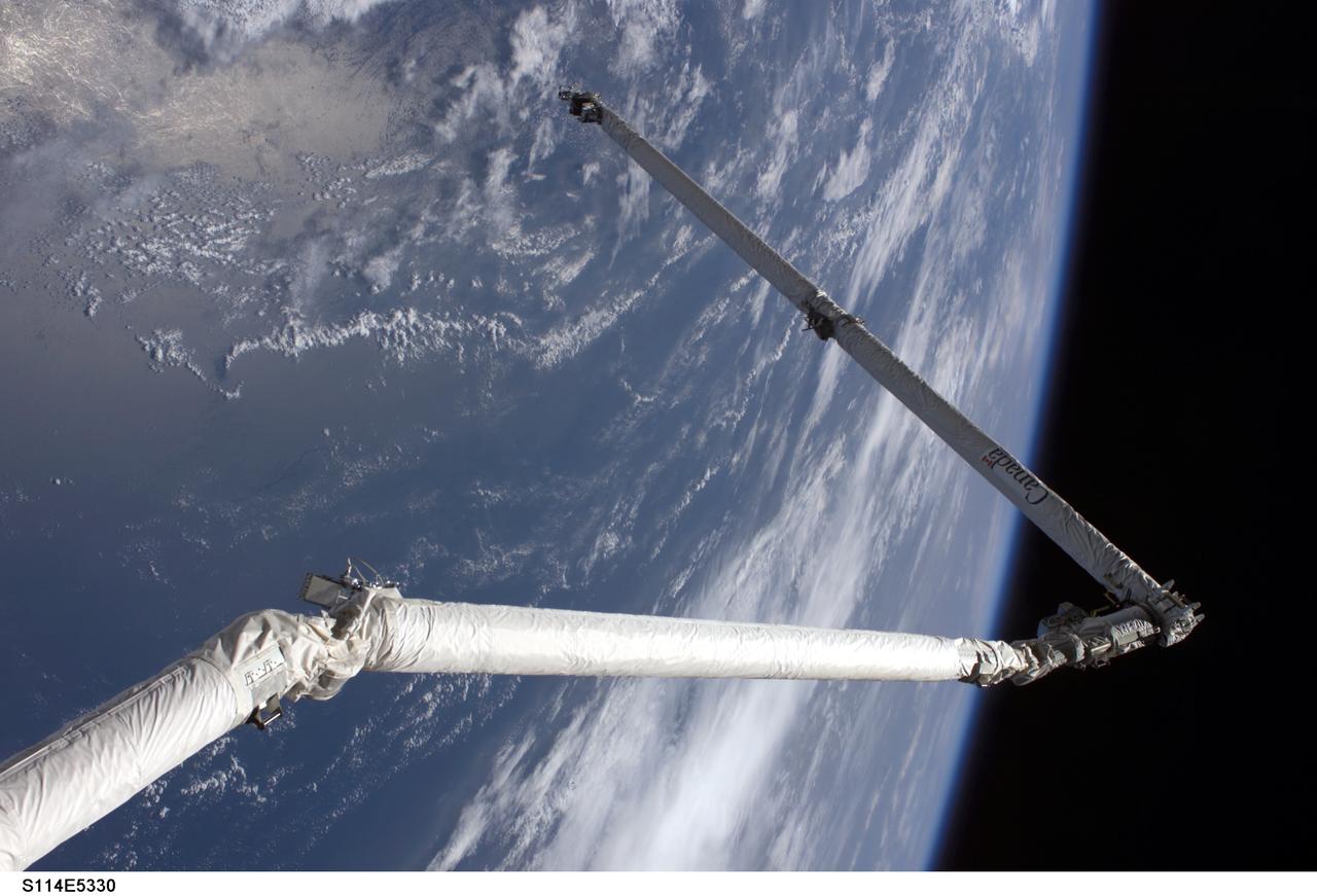 Orbiter Boom Sensor System official NASA archive view