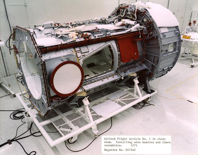 Skylab Airlock Module official NASA archive view